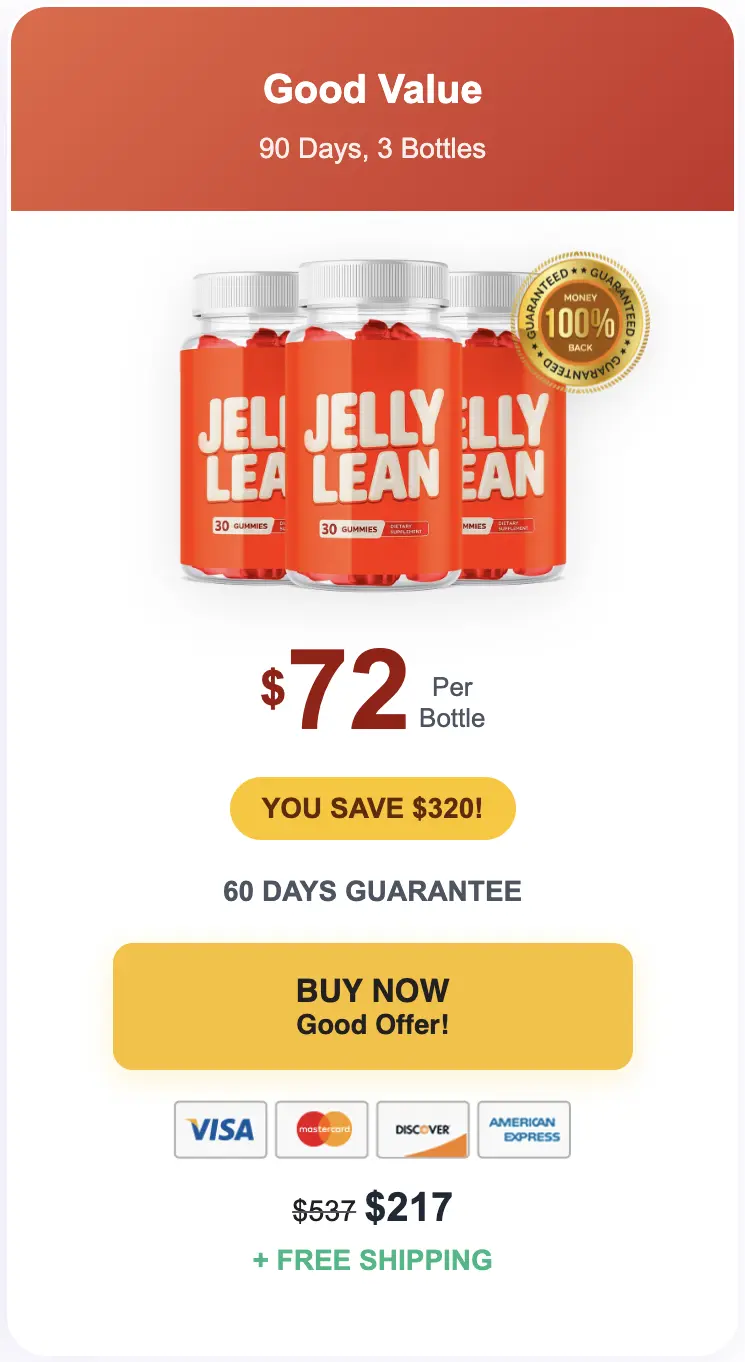 Jelly Lean three bottles order
